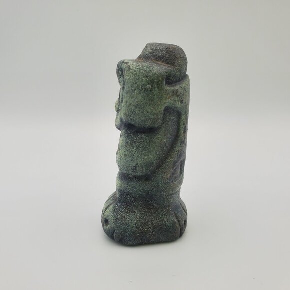 Latin American Folk Art Figurine Miniature Statue Tribal Aboriginal Mayan Tiki - Picture 4 of 7